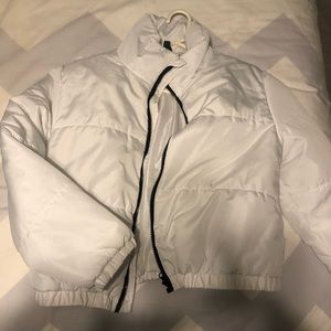 White Puffer Jacket